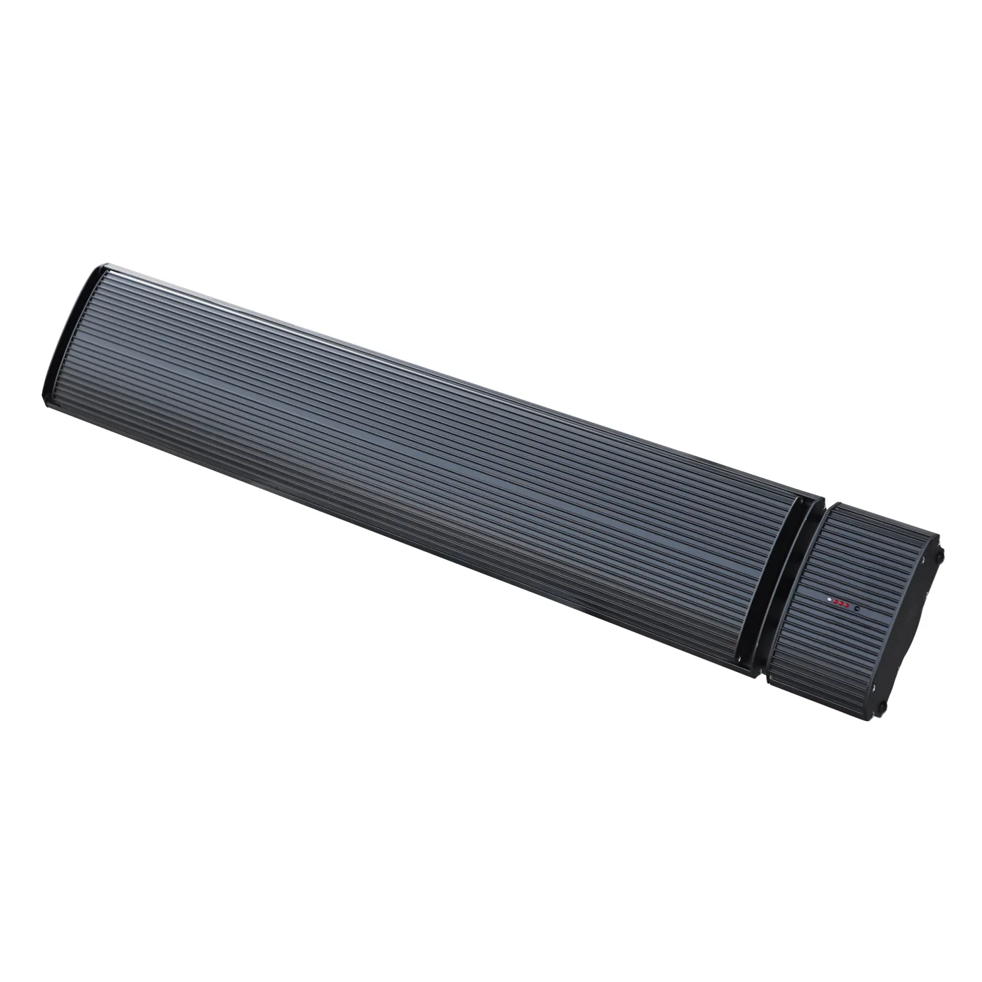 JHHEATSUP 13B black ribbed infrared heating panel